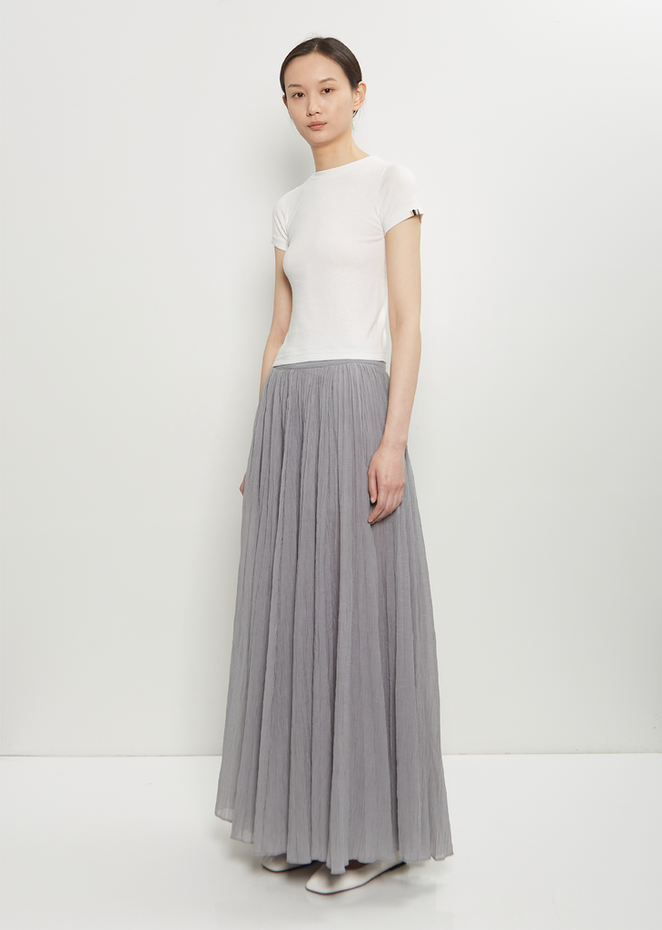 n°292 America Cotton Cashmere Top — Snow