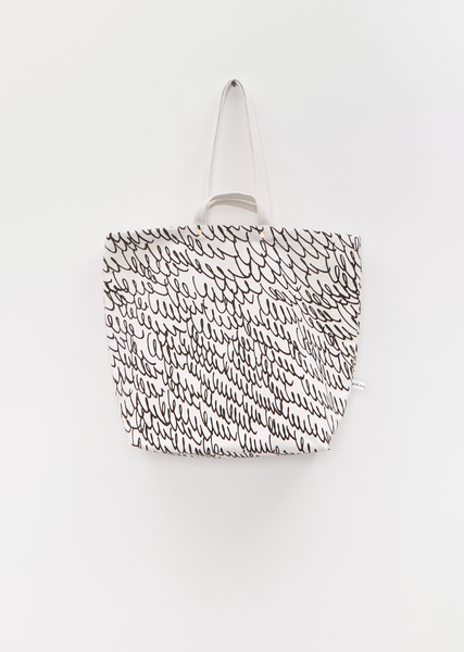 Lululu Cotton Tote Bag — Light Beige – La Garçonne