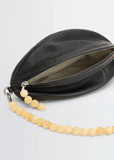 Beads Balloon Leather Pouch