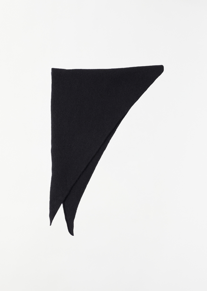 Margaret Howell|SCARVES (MHL SCOUT SCARF - SPORTS RED ( Scout Scarf — Black – La Garçonne