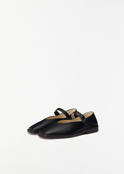 Ballerina Shoes — Black – La Garçonne