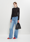 Leather Bindle, Small — Black
