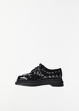 Heart Toe Platform Lace Up Gommet Brogue