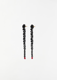 Drip Earrings — Jet Ombre