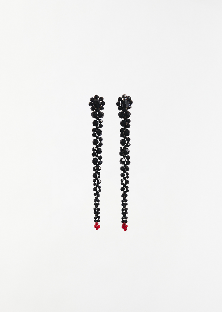Drip Earrings — Jet Ombre