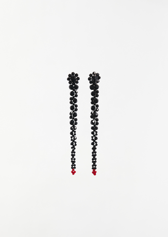 Drip Earrings — Jet Ombre