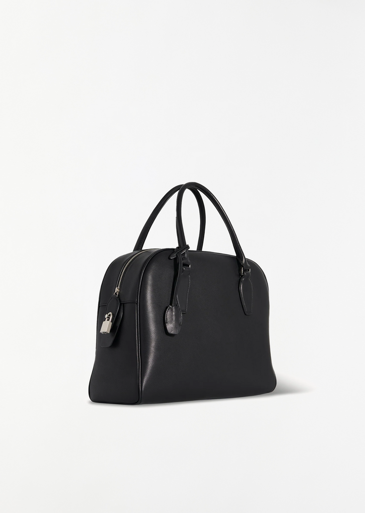 India 12.00 - Saddle Leather — Black ANS