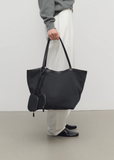 Park Tote Three Canvas — Black / Blue Ans