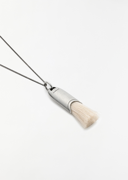 Personal Brush Necklace — Blond – La Garçonne