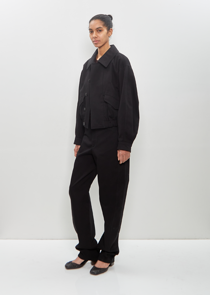 Cotton Short Blouson – La Garçonne Cotton Short Blouson – La Garçonne