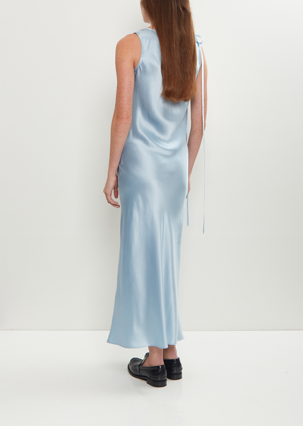 Silk Bow Detail Camisole Dress – La Garçonne