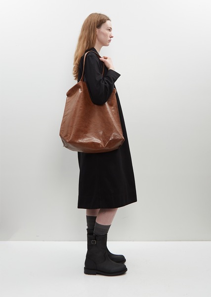 Shopper Bag, Large — Cognac – La Garçonne