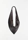 Scarf Leather Bag, Large