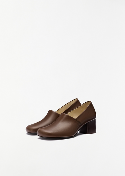 Anatomic Pump 55 — Dark Brown – La Garçonne