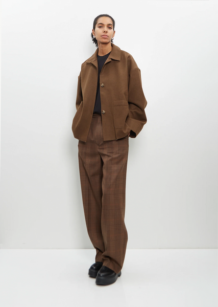 Wool Cone Short Coat – La Garçonne Wool Cone Short Coat – La Garçonne
