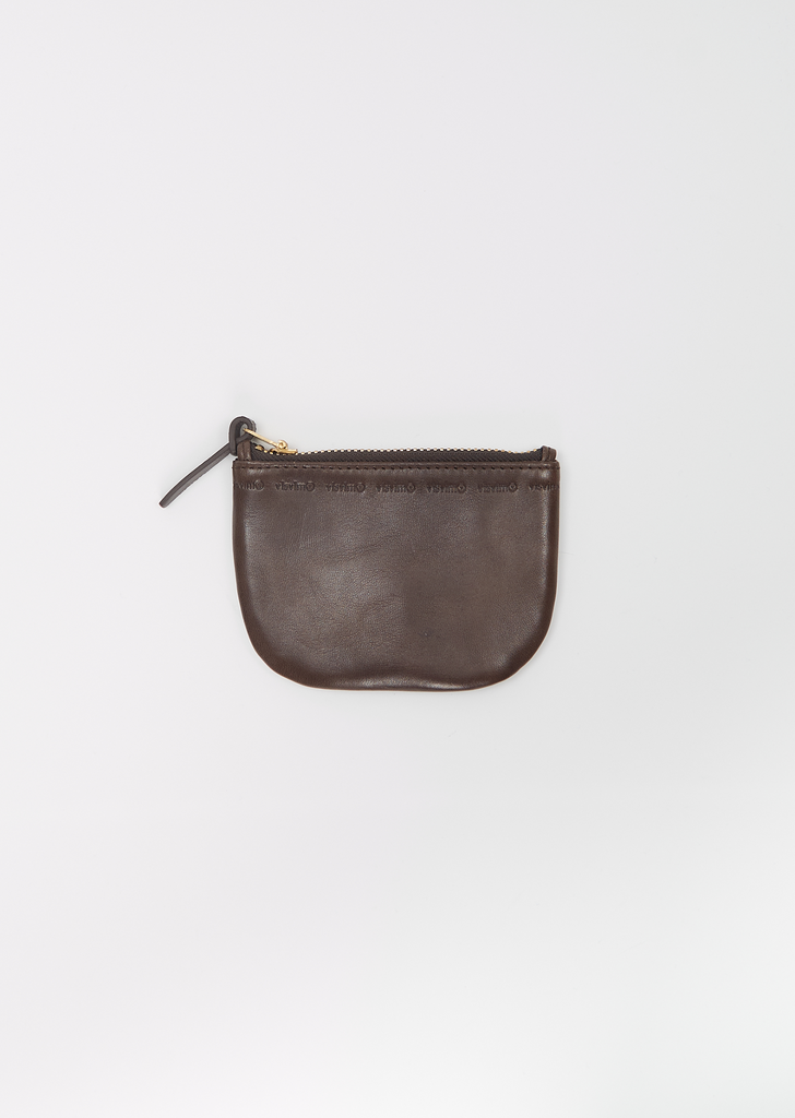 Leather Wallet — Dark Brown