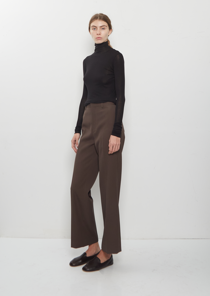 Light Wool Max Gabardine Slacks – La Garçonne