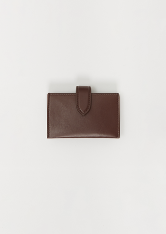 Multi Card Silk Leather Case