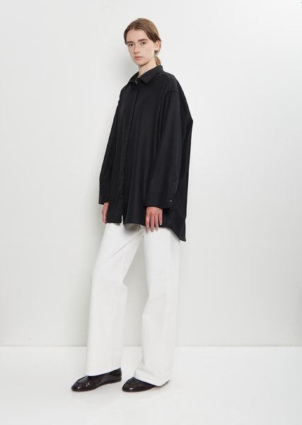 Caroline Wool Shirt – La Garçonne