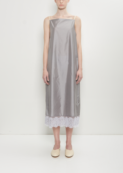 Pressed Silk Slip Dress – La Garçonne