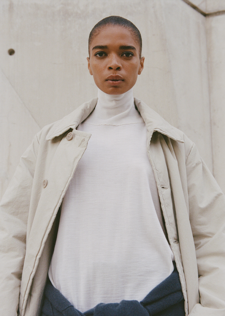Maffei Wool Turtleneck Pullover — Off White