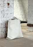 Matte Shopper Bag, Large — Chalk