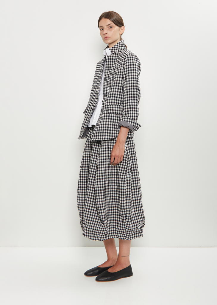 Giulia Wool Jacket — Check