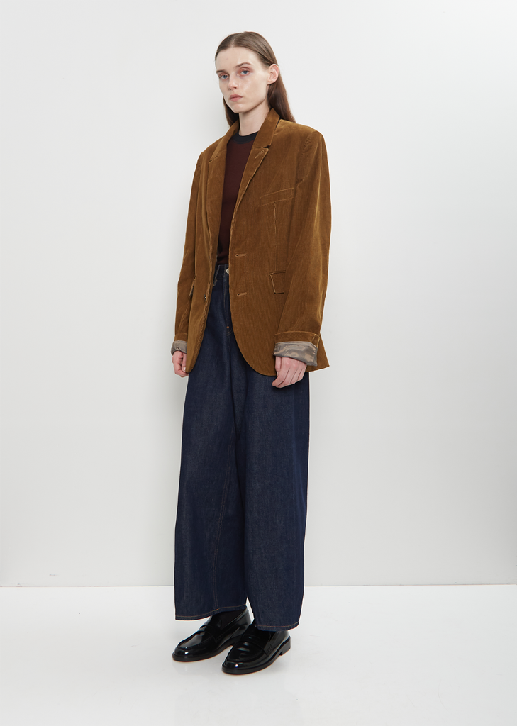 Organic Cotton Corduroy Sporting Jacket