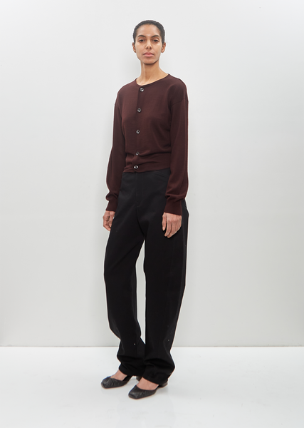 パンツ LEMAIRE TWISTED FIVE POCKET PANTS Lemaire Five Pocket Pants Twisted Ivory SS25 Collection