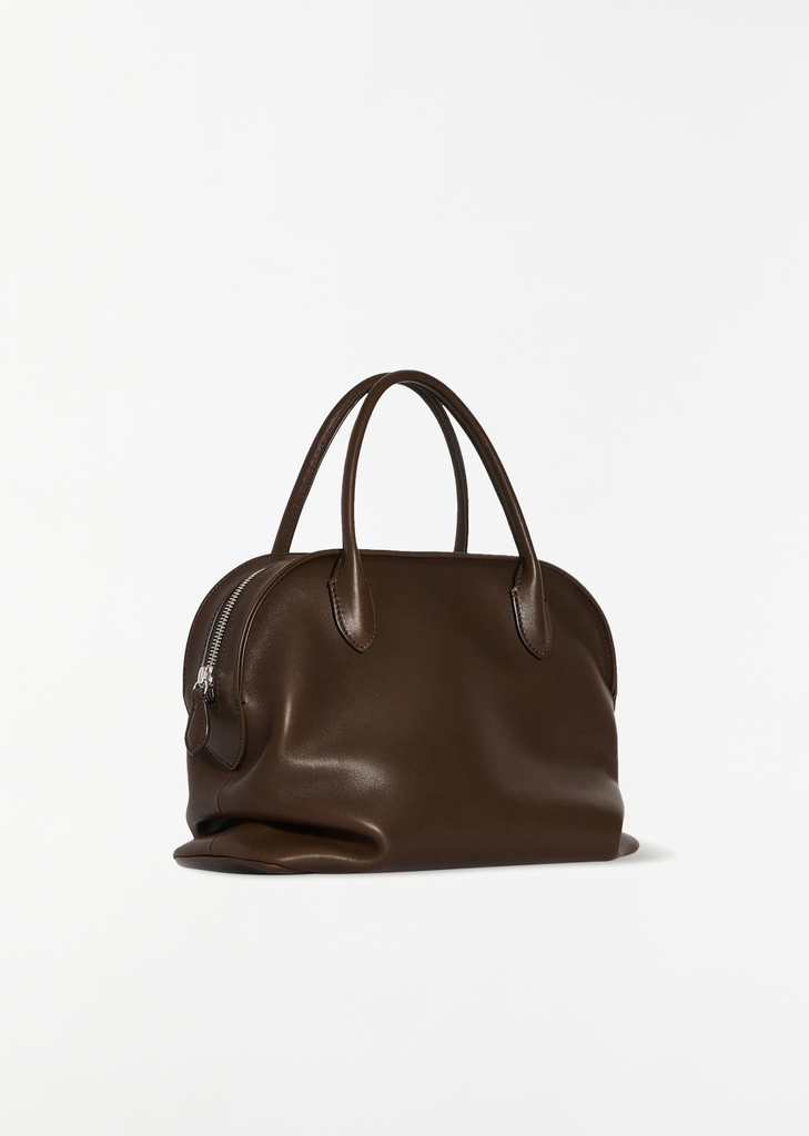 Agnes Leather Bag — Deep Brown