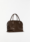 Agnes Leather Bag — Deep Brown