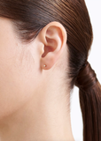 Diamond Twist Pin Earring 01