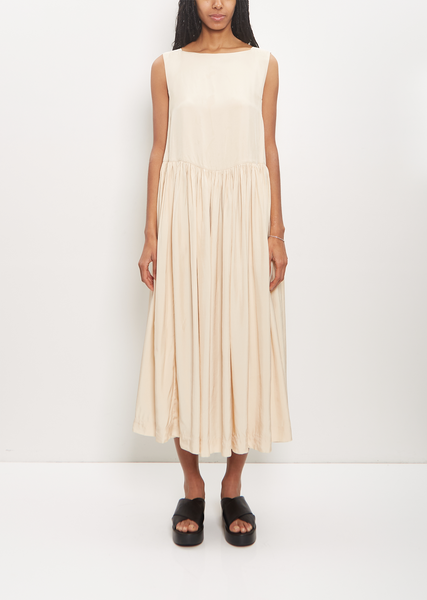 【関税込み】CASEY CASEY ブルー Pomme ミディアムワンピース Viscose Pomme Dress – La Garçonne