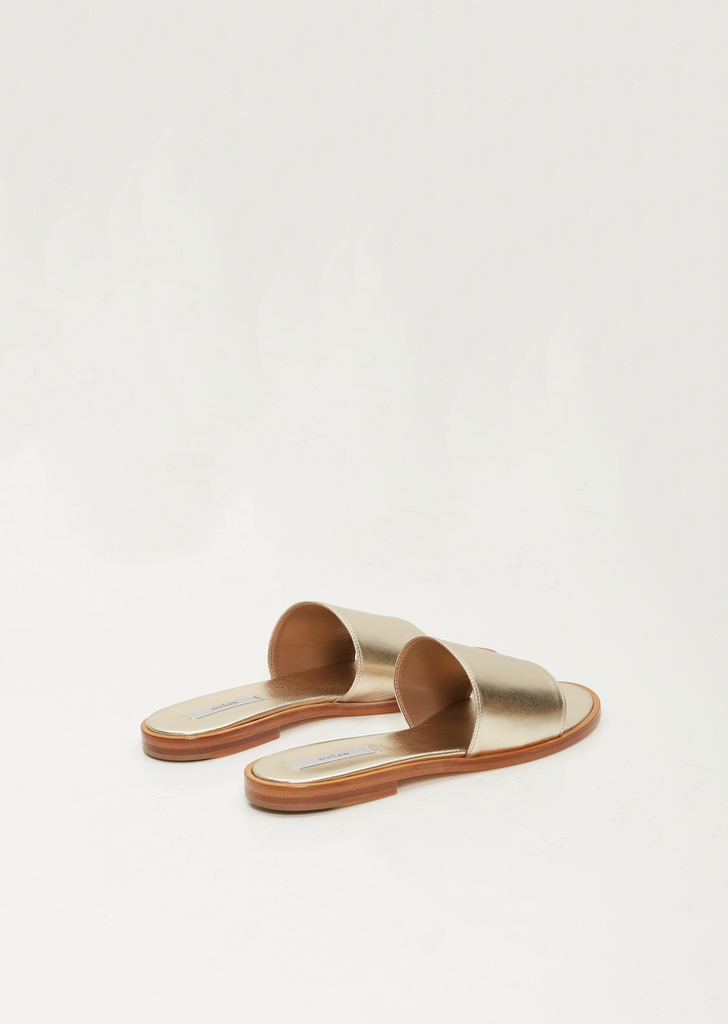 Positano Slide Sandal — Oro
