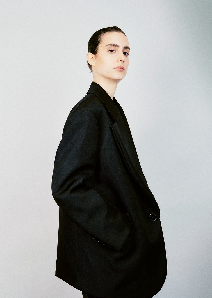 Poly Canvas Blazer