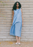 Bow Technical Cotton Dress