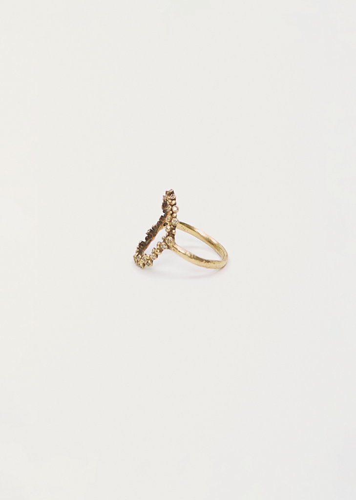Bijoux Tsubu Oval Band Ring
