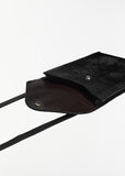 Envelope With Strap — Black