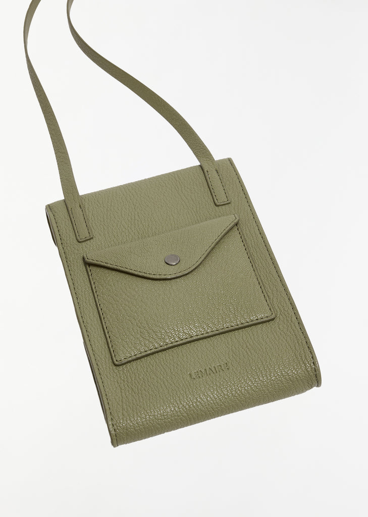 Envelope With Strap — Dusty Khaki