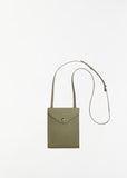 Envelope With Strap — Dusty Khaki