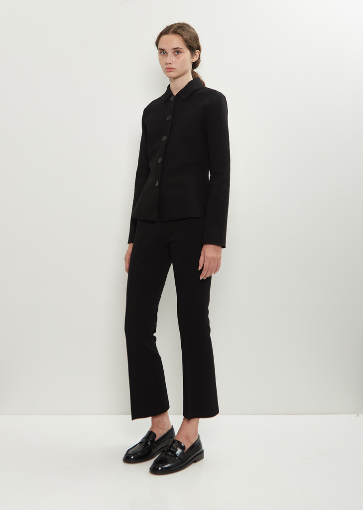 Stretch Cotton Geo Oliver Jacket