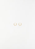Gold Small Nouveau Hoops