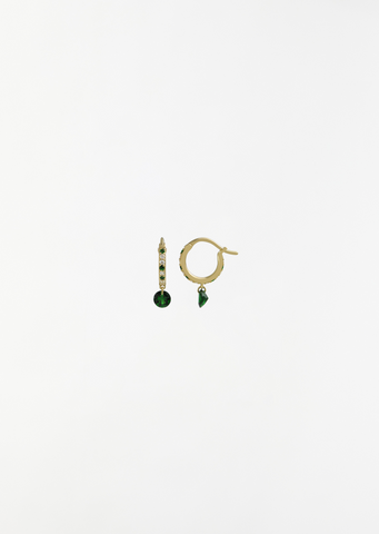 Set Free YG Leopard Mini Hoops