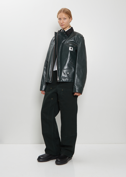 Leather Biker Jacket – La Garçonne