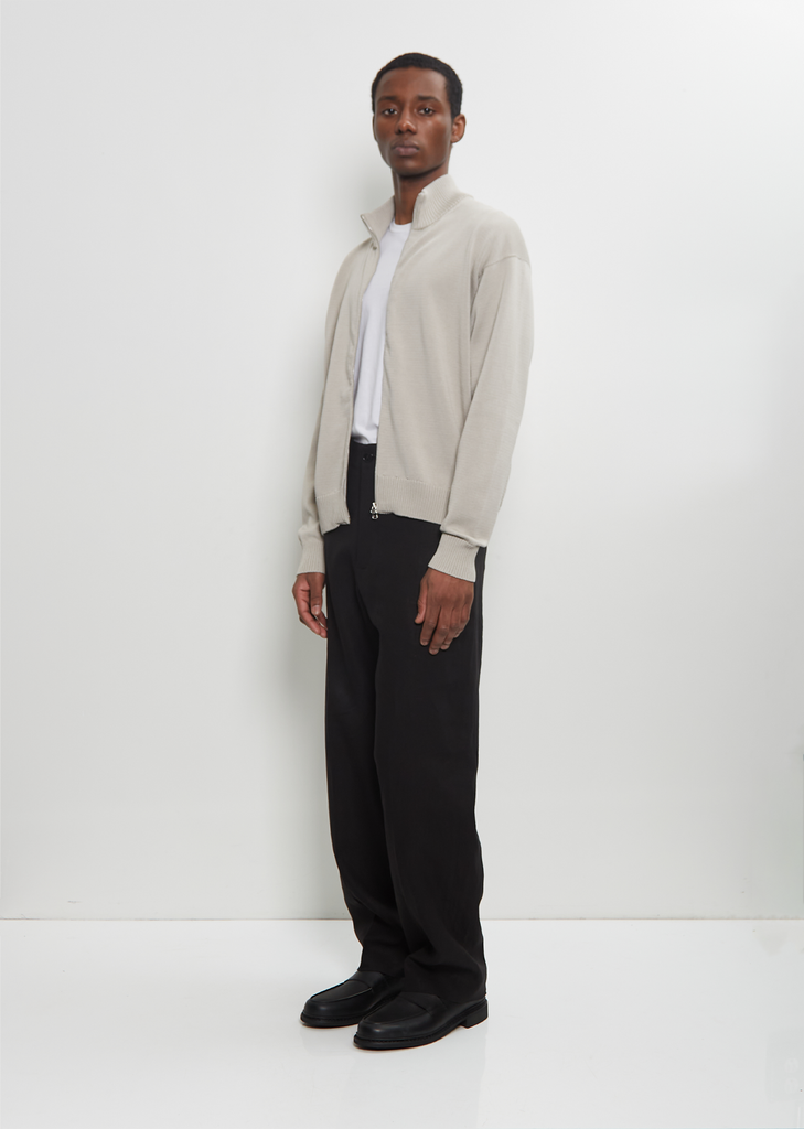 Zippe Cardigan — Greige