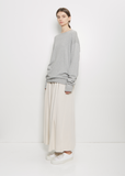 n°347 Aries Cotton Cashmere Sweater — Grey