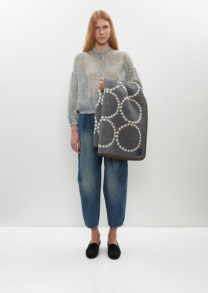 Tambourine Wool Blanket, Large – La Garçonne
