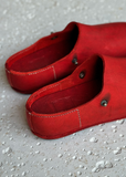 Guidi Sabot Clogs — Red