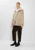 Boa High Neck Cotton Jacket