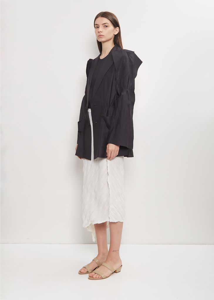 Technical Cotton Pressed Jacket
